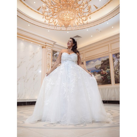 Robe de mariée princesse bustier ivoire Promarried YYW1061 ivoire