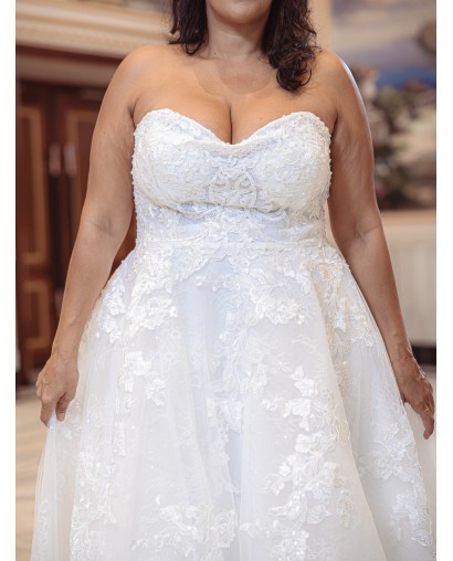 Robe de mariée princesse bustier ivoire Promarried YYW1061 ivoire