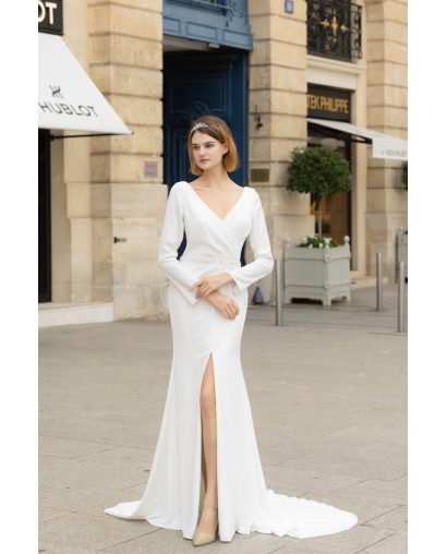 Robe de mariée minimaliste et sophistiquée Promarried