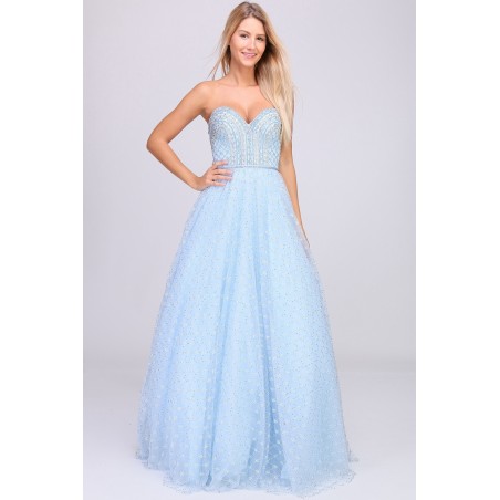 Robe de soirée Ice blue
