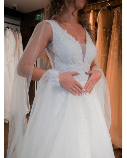 Robe de mariée 23DG004 ivoire