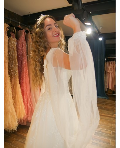 Robe de mariée 23DG004 ivoire