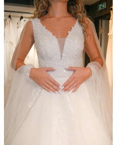 Robe de mariée 23DG004 ivoire