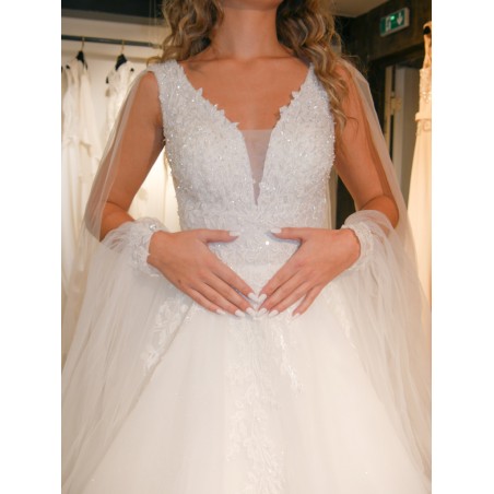 Robe de mariée 23DG004 ivoire