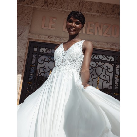 Robe-empire-fluide-Promarried-16630A-ivoire