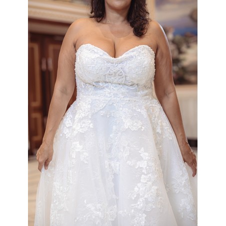 Robe de mariée princesse bustier ivoire Promarried YYW1061 ivoire