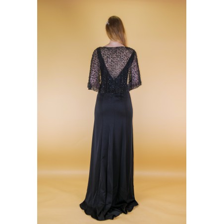 Robe de soirée Noire droite promarried