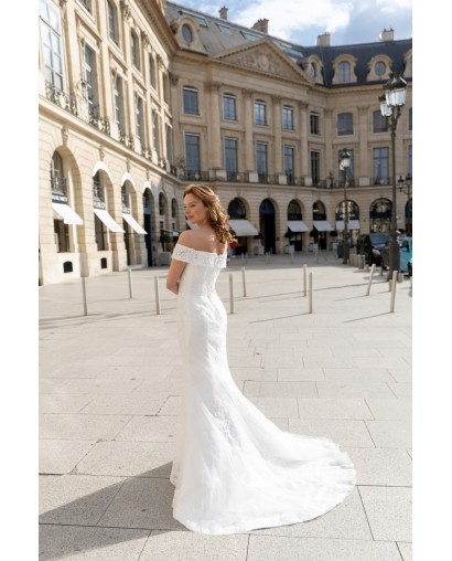 Robe de mariée coupe trompette