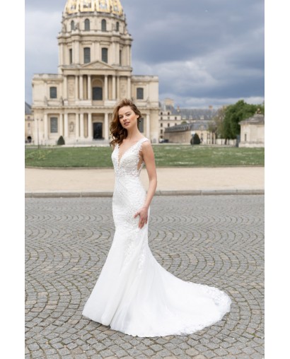 Robe de mariée coupe trompette