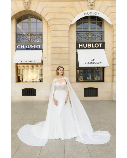 Robe de mariée avec cape Promarried