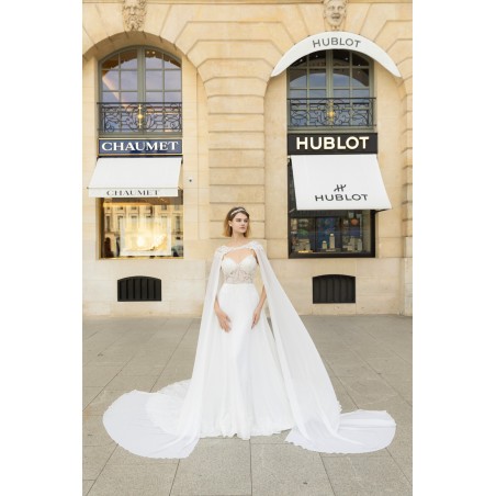 Robe de mariée avec cape Promarried
