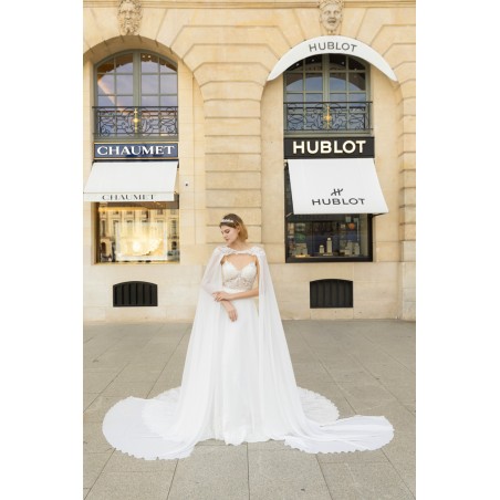 Robe de mariée avec cape Promarried