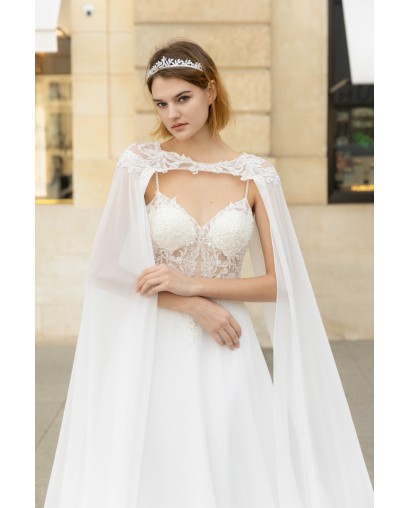 Robe de mariée avec cape Promarried