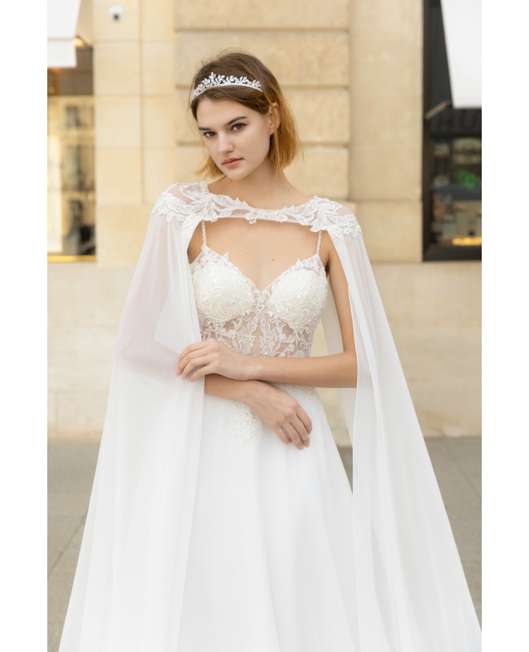 Robe de mariée avec cape Promarried