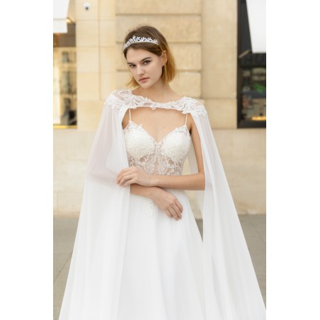Robe de mariée avec cape Promarried