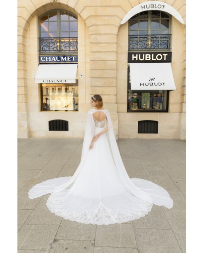 Robe de mariée avec cape Promarried