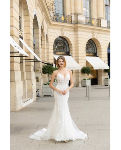 Robe sirène dos échancré Promarried