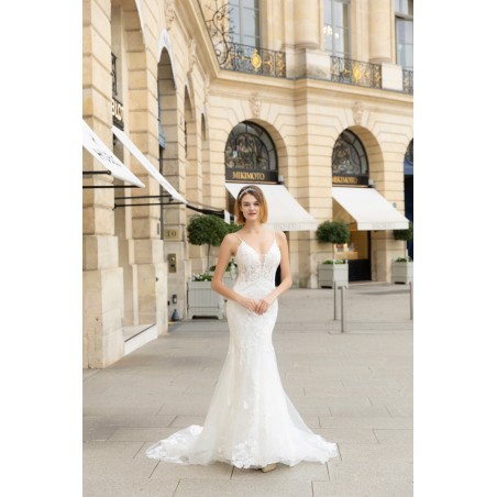 Robe sirène dos échancré Promarried