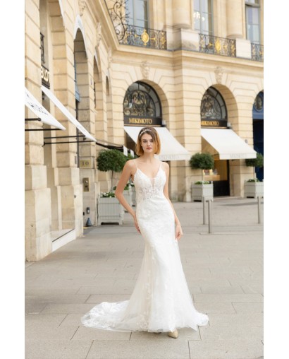 Robe sirène dos échancré Promarried