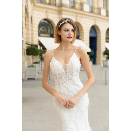 Robe sirène dos échancré Promarried