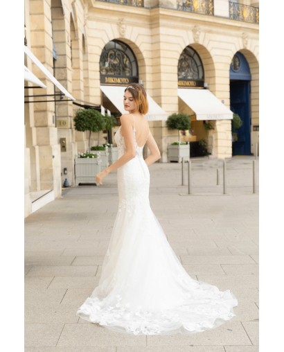 Robe sirène dos échancré Promarried