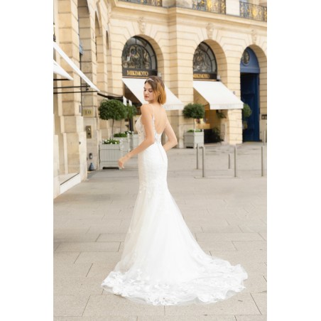 Robe sirène dos échancré Promarried