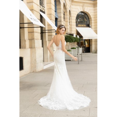Robe sirène dos échancré Promarried