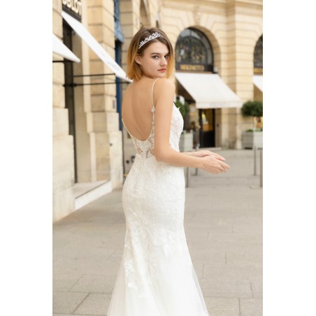 Robe sirène dos échancré Promarried