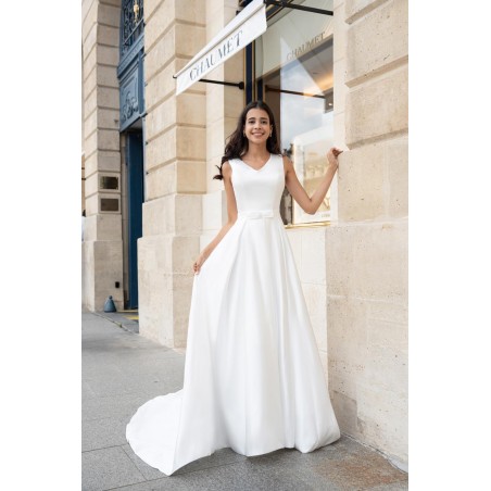 Robe de mariée princesse en satin Promarried