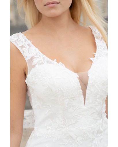 Robe de mariée sirène avec traine Promarried
