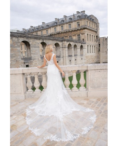 Robe de mariée sirène avec traine Promarried