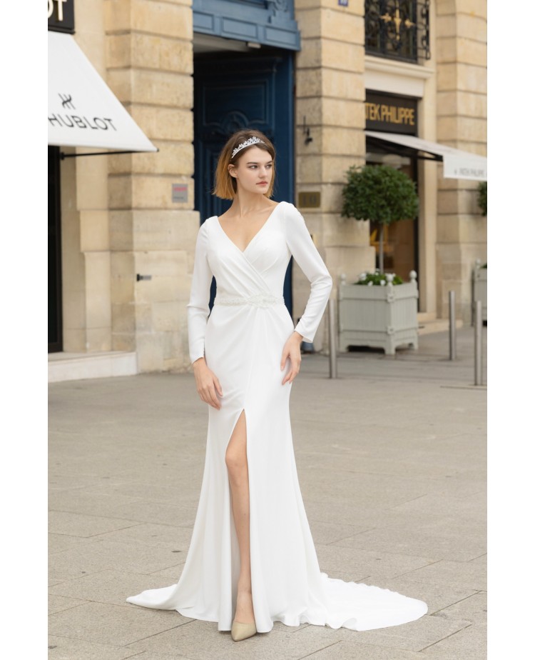 Robe de mariée minimaliste et sophistiquée Promarried