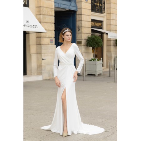 Robe de mariée minimaliste et sophistiquée Promarried