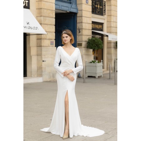 Robe de mariée minimaliste et sophistiquée Promarried