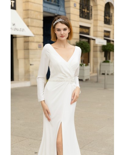 Robe de mariée minimaliste et sophistiquée Promarried