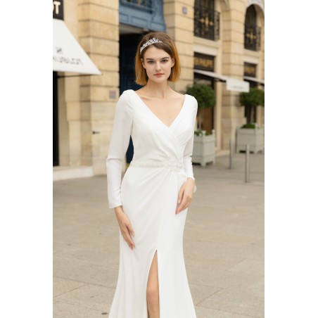 Robe de mariée minimaliste et sophistiquée Promarried