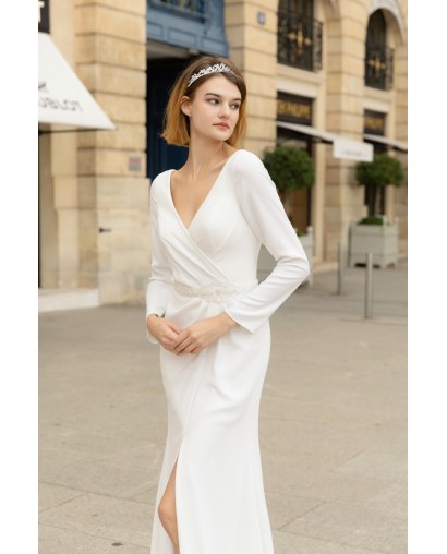 Robe de mariée minimaliste et sophistiquée Promarried