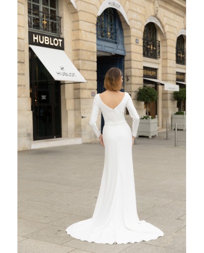 Robe de mariée minimaliste et sophistiquée Promarried