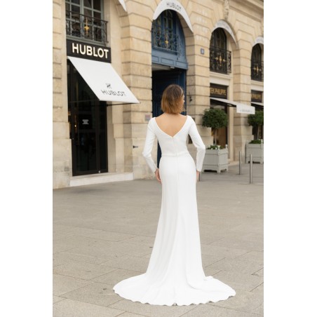 Robe de mariée minimaliste et sophistiquée Promarried