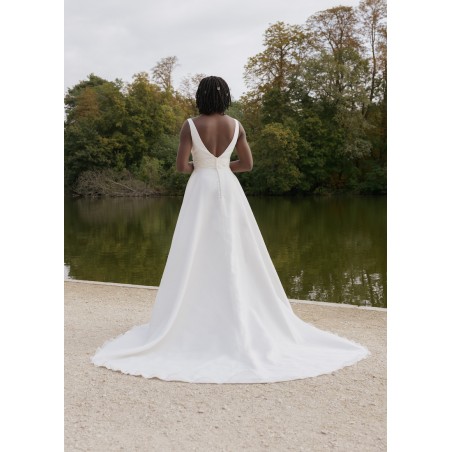 Robe de mariée organisa coupe en A