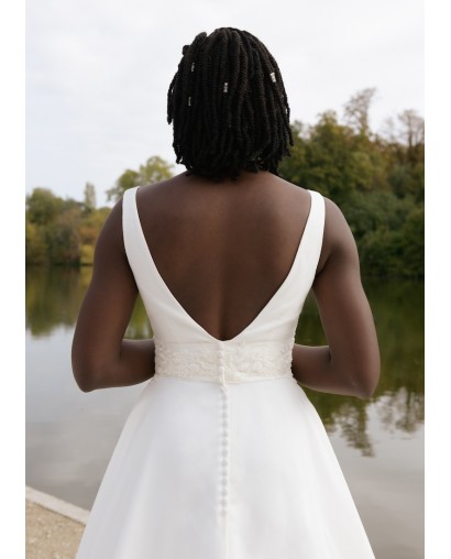 Robe de mariée organisa coupe en A