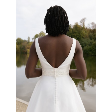 Robe de mariée organisa coupe en A